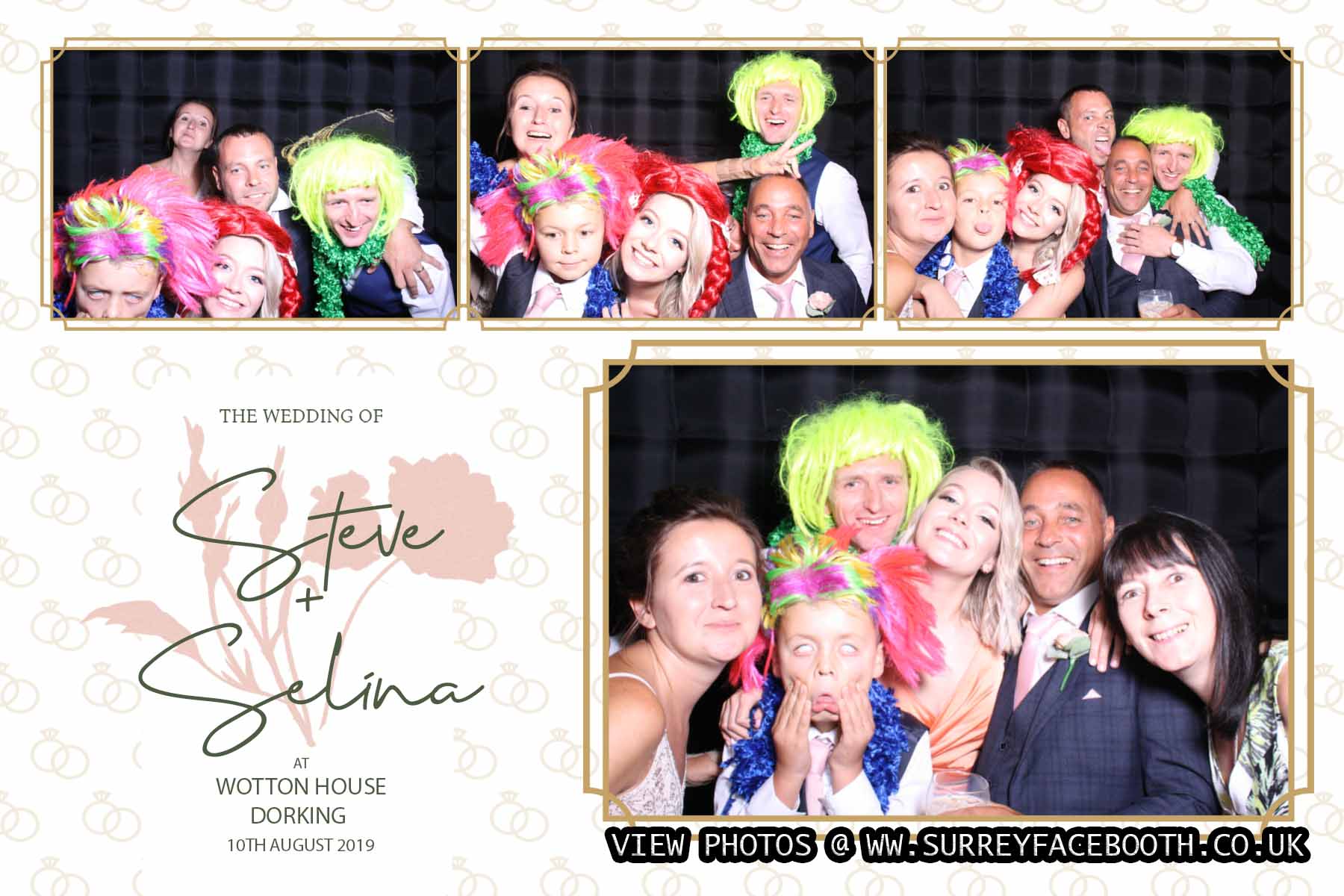 Selina and Steve's Wedding | View more photos from the event at galleries.surreyfacebooth.co.uk/u/Surrey-FaceBooth/Selina-and-Steves-Wedding